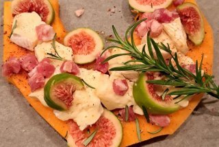 Toast d'automne sans pain